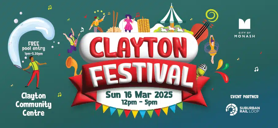 Clayton festival 2025 Poster